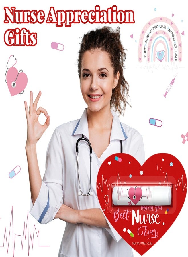 Sacubee 30 Pack Nurses Appreciation Gifts Bulk Nurses Week Lip Balms Hospital Staff Team Thank You Gifts Winter New Year Appreciation Party Favors for Coworkers Midwife Women Volunteer Presents - Image 3